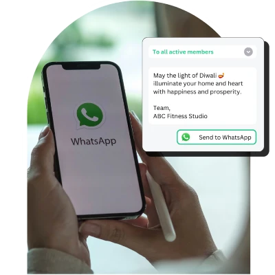 Whatsapp integration Screenshot