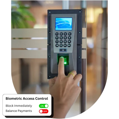 Biometric Integration Screenshot